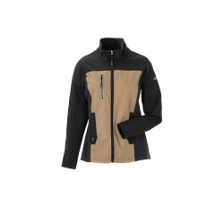 PLANAM Damen Hybridjacke NORIT 4-Wege-Stretch Sand/Schwarz