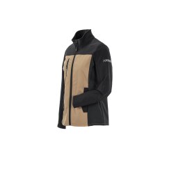PLANAM Damen Hybridjacke NORIT 4-Wege-Stretch Sand/Schwarz