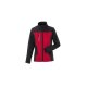 PLANAM Damen Hybridjacke NORIT 4-Wege-Stretch Rot/Schwarz