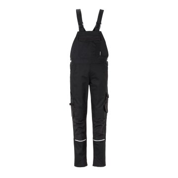 PLANAM Damen Latzhose NORIT 4-Wege-Stretch Schwarz