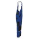 PLANAM Damen Latzhose NORIT 4-Wege-Stretch Kornblau/Schwarz