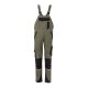 PLANAM Damen Latzhose NORIT 4-Wege-Stretch Oliv/Schwarz