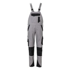 PLANAM Damen Latzhose NORIT 4-Wege-Stretch Zink/Schwarz