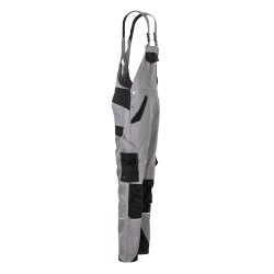 PLANAM Damen Latzhose NORIT 4-Wege-Stretch Zink/Schwarz
