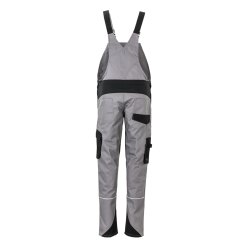 PLANAM Damen Latzhose NORIT 4-Wege-Stretch Zink/Schwarz
