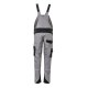 PLANAM Damen Latzhose NORIT 4-Wege-Stretch Zink/Schwarz