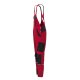 PLANAM Damen Latzhose NORIT 4-Wege-Stretch Rot/Schwarz