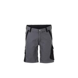 PLANAM Herren Shorts NORIT 4-Wege-Stretch Schiefer/Schwarz