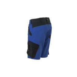 PLANAM Herren Shorts NORIT 4-Wege-Stretch Kornblau/Schwarz
