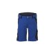PLANAM Herren Shorts NORIT 4-Wege-Stretch Kornblau/Schwarz