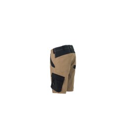 PLANAM Herren Shorts NORIT 4-Wege-Stretch Sand/Schwarz