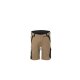 PLANAM Herren Shorts NORIT 4-Wege-Stretch Sand/Schwarz