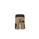 PLANAM Herren Shorts NORIT 4-Wege-Stretch Sand/Schwarz