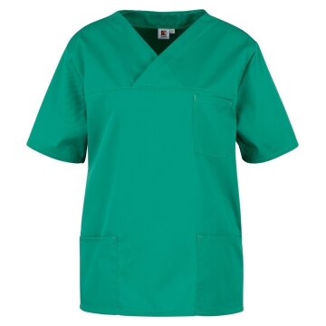 beb Basic Kasack Unisex Kurzarm Grün S