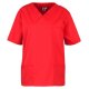beb Basic Kasack Unisex Kurzarm Rot XL