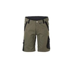 PLANAM Herren Shorts NORIT 4-Wege-Stretch Oliv/Schwarz