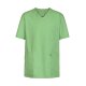 Greiff CARE unisex Schlupfkasack Kurzarm V-Neck Regular Lindgrün