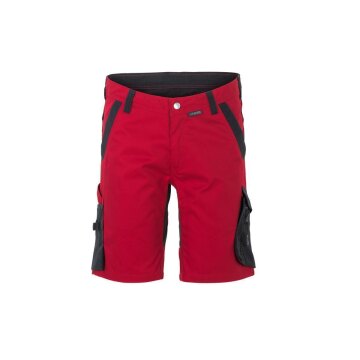 PLANAM Herren Shorts NORIT 4-Wege-Stretch Rot/Schwarz