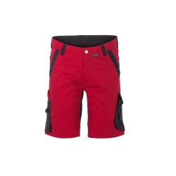 PLANAM Herren Shorts NORIT 4-Wege-Stretch Rot/Schwarz