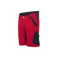 PLANAM Herren Shorts NORIT 4-Wege-Stretch Rot/Schwarz