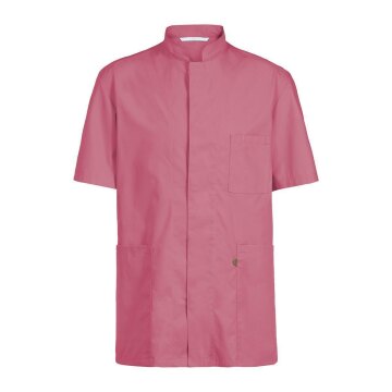 Greiff CARE unisex Kasack Kurzarm Regular Fit Mattrosa