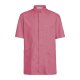 Greiff CARE unisex Kasack Kurzarm Regular Fit Mattrosa