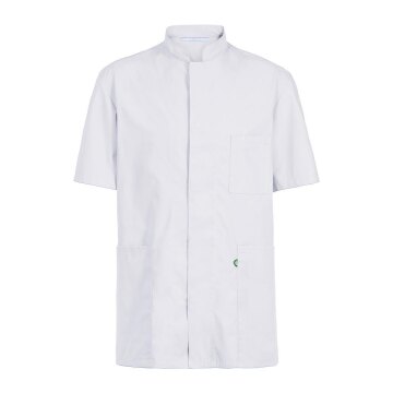 Greiff CARE unisex Kasack Kurzarm Regular-Fit Weiß