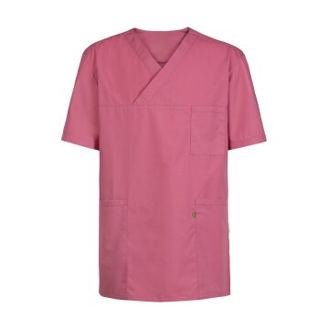 Greiff CARE unisex Schlupfkasack Kurzarm V-Neck Regular Mattrosa