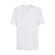 Greiff CARE unisex Schlupfkasack Kurzarm V-Neck Regular Fit Weiß