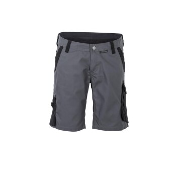 PLANAM Damen Shorts NORIT 4-Wege-Stretch Schiefer/Schwarz