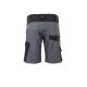 PLANAM Damen Shorts NORIT 4-Wege-Stretch Schiefer/Schwarz