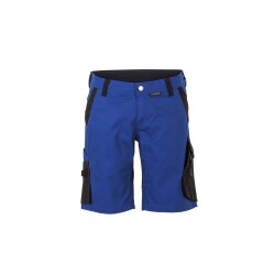 PLANAM Damen Shorts NORIT 4-Wege-Stretch Kornblau/Schwarz