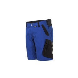 Planam Norit Damen Shorts kornblau schwarz Modell 6462