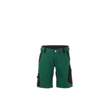 PLANAM Damen Shorts NORIT 4-Wege-Stretch Grün/Schwarz