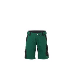 PLANAM Damen Shorts NORIT 4-Wege-Stretch Grün/Schwarz