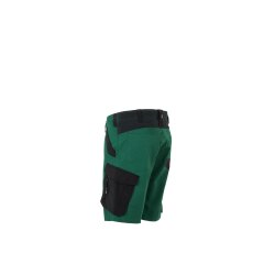 PLANAM Damen Shorts NORIT 4-Wege-Stretch Grün/Schwarz