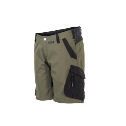 PLANAM Damen Shorts NORIT 4-Wege-Stretch Oliv/Schwarz