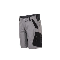 PLANAM Damen Shorts NORIT 4-Wege-Stretch Zink/Schwarz