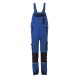PLANAM Herren Latzhose NORIT 4-Wege-Stretch Kornblau/Schwarz 52