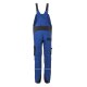 PLANAM Herren Latzhose NORIT 4-Wege-Stretch Kornblau/Schwarz 52