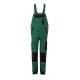 PLANAM Herren Latzhose NORIT 4-Wege-Stretch Grün/Schwarz 52