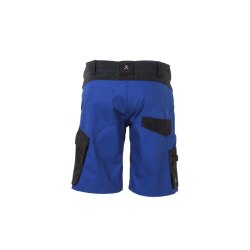 PLANAM Damen Shorts NORIT 4-Wege-Stretch Kornblau/Schwarz M