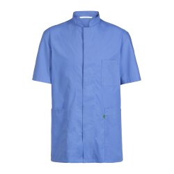 Greiff CARE unisex Kasack Kurzarm Regular Fit Mittelblau XL