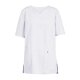Greiff CARE Damen Schlupfkasack Kurzarm V-Neck Regular-Fit Weiß M
