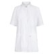 Greiff CARE Damen Kasack Kurzarm Stehkragen Regular-Fit Weiß XXL