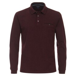 CASAMODA Herren Poloshirt Langarm Polokragen Piqué...