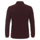 CASAMODA Herren Poloshirt Langarm Polokragen Piqué Bordeaux