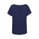 Greiff Corporate Wear SHIRTS Damen Chiffon Bluse Kurzarm Rundhals Regular Fit Polyester OEKO-TEX® Marine