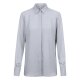 Greiff CHIFFON Damen Chiffon-Bluse Langarm Kent Regular Silbergrau