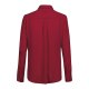 Greiff CHIFFON Damen Chiffon-Bluse Langarm Kent Regular Fit Rot